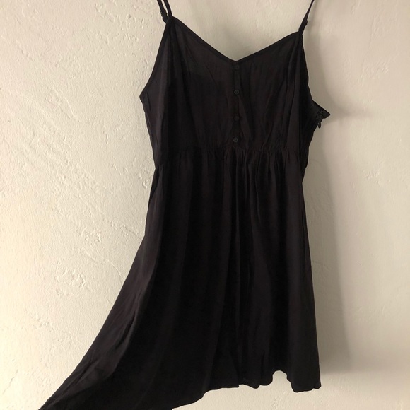 ❌SOLD❌NWOT - Black Baby Doll Spaghetti Strap Dress - Picture 4 of 10